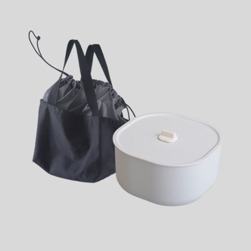 [Graduation Gift] Lunch Box Set (Ri Ri Lunch Box + Ri Ri Lunch Bag) - กล่องข้าว - วัสดุอีโค 