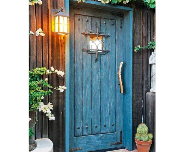 個性ある 流木ドア取っ手・流木ドアノブ・流木ドアハンドル・ 木製ドア