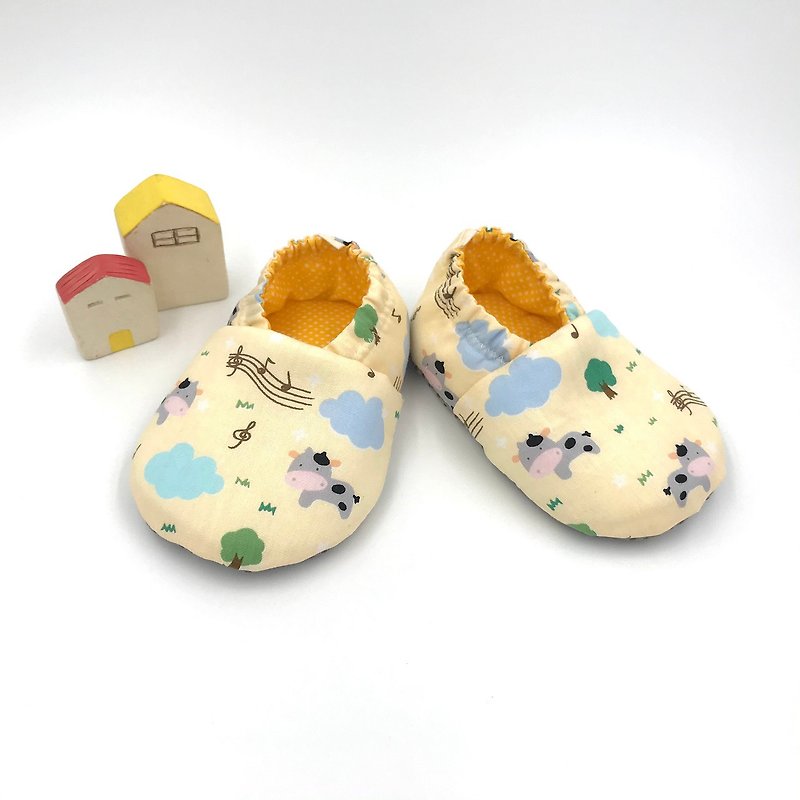 Little Gray Cow-Toddler Shoes/Baby Shoes/Baby Shoes