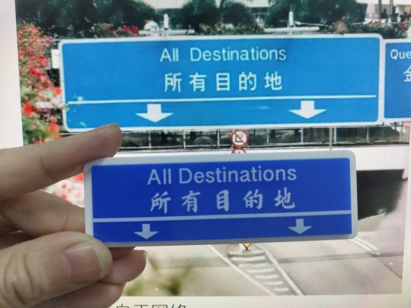 All destinations magnet stickers - Magnets - Acrylic 