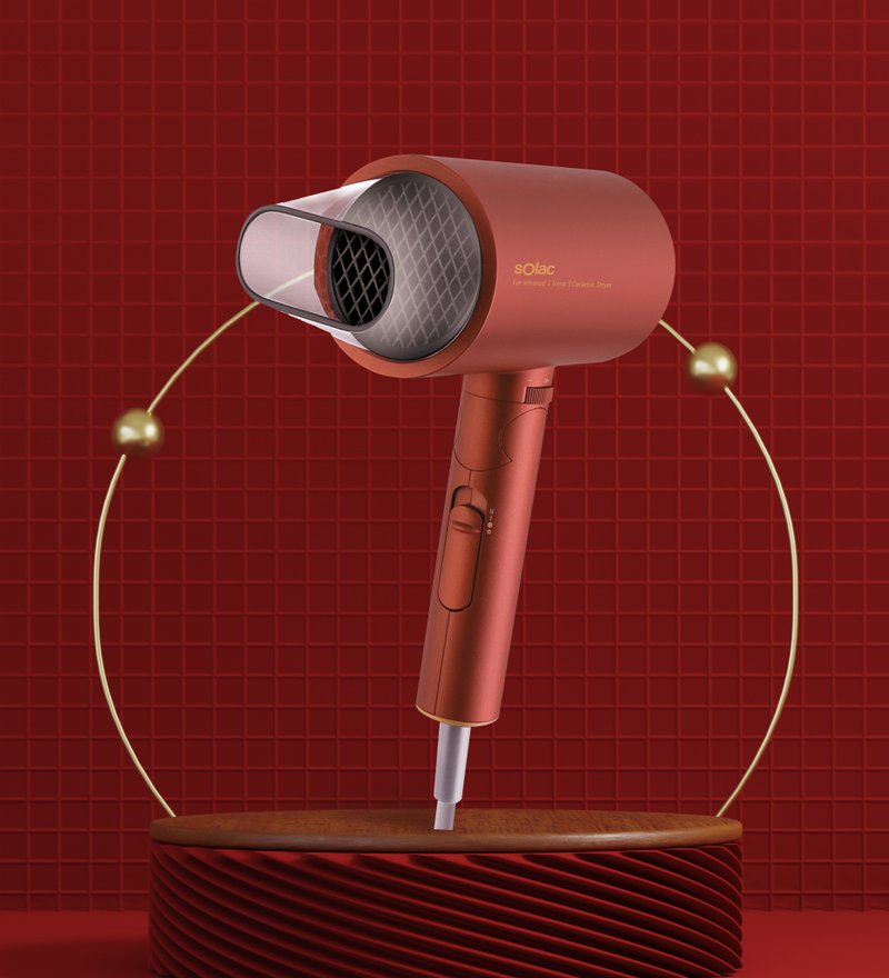 【sOlac】SHD-508 negative ion bioceramic hair dryer - Other Small Appliances - Other Metals Silver