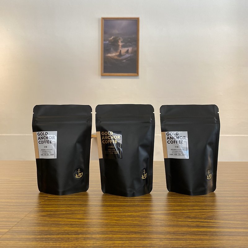 Wooden hand brewing/cooked beans/multi-roast/specialty coffee beans 60g small package - กาแฟ - อาหารสด 