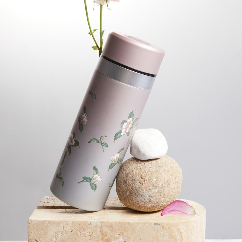 Qiantangxuan Living Porcelain | Huashen Living Porcelain Thermos Cup/2 Colors 330ml - กระบอกน้ำร้อน - สแตนเลส หลากหลายสี