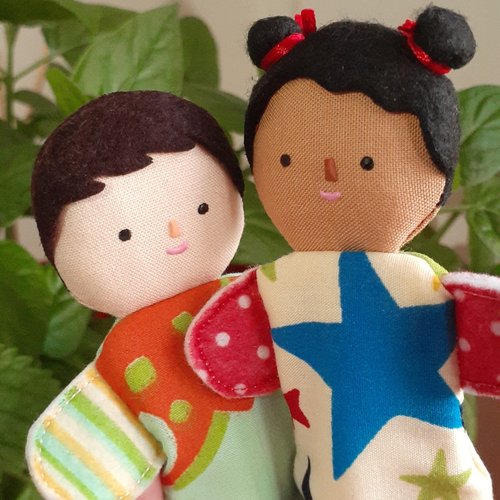 指人形6体セット - 手作り人形 - 手工娃娃 - ショップ