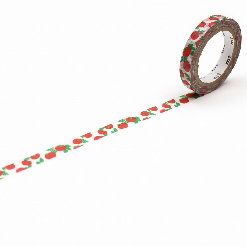 mt x sou・sou Masking Tape 7mm / Tomato (MTSOU13) / 2021AW - Washi Tape - Paper Red
