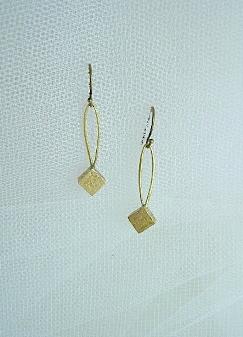 Rhombus · Earrings - Earrings & Clip-ons - Other Metals Gold