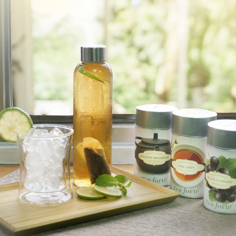 = Summer limit = cold tea + double insulated glass - Tea - Fresh Ingredients 