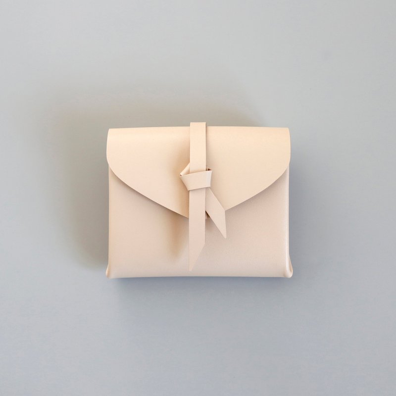 ori series 折りショートウォレット ベージュ / ori short wallet beige 設計館 Archi build