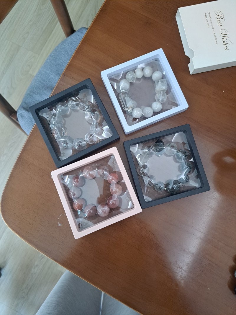 四條大咪精品 設計款多寶手鏈 - 手鍊/手環 - 水晶 多色