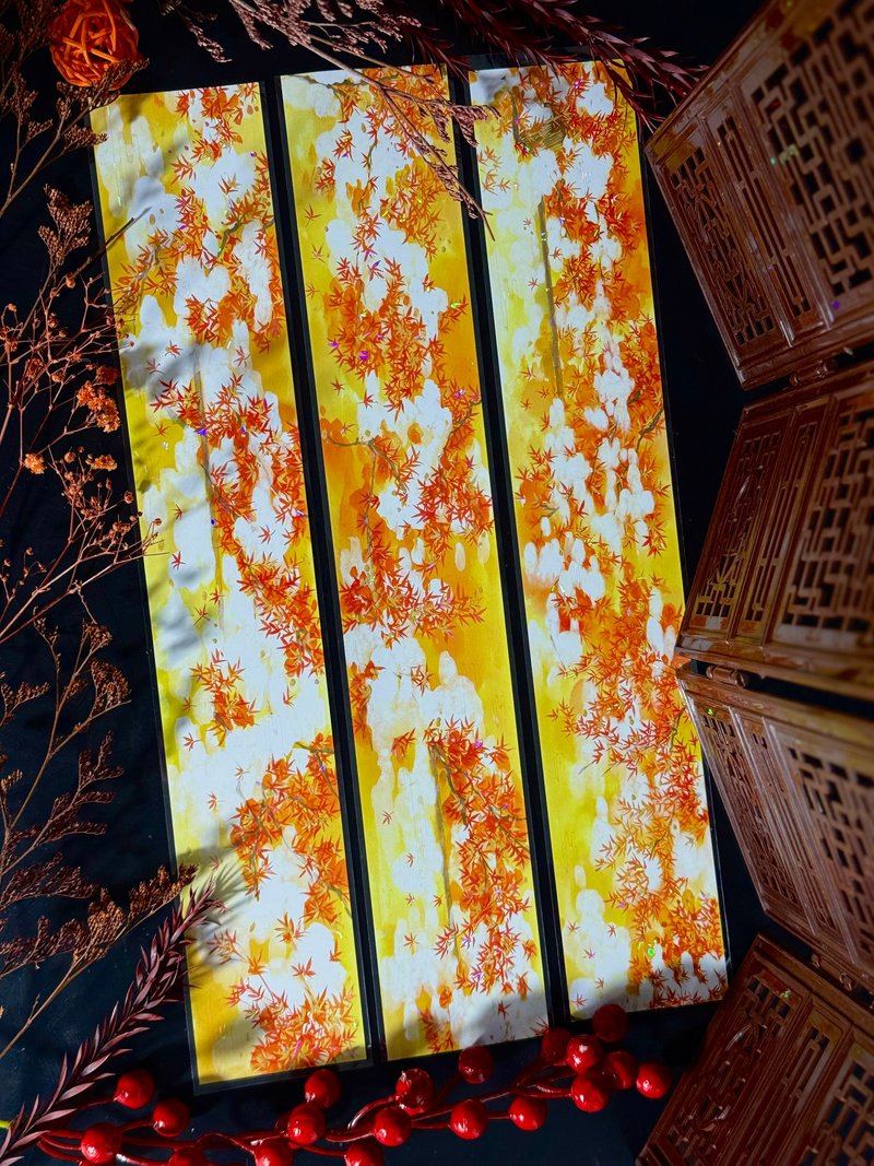 楓林晚 PET 紙膠帶 白墨貝殼光 10米卷 - 紙膠帶/和紙/PET - 塑膠 多色