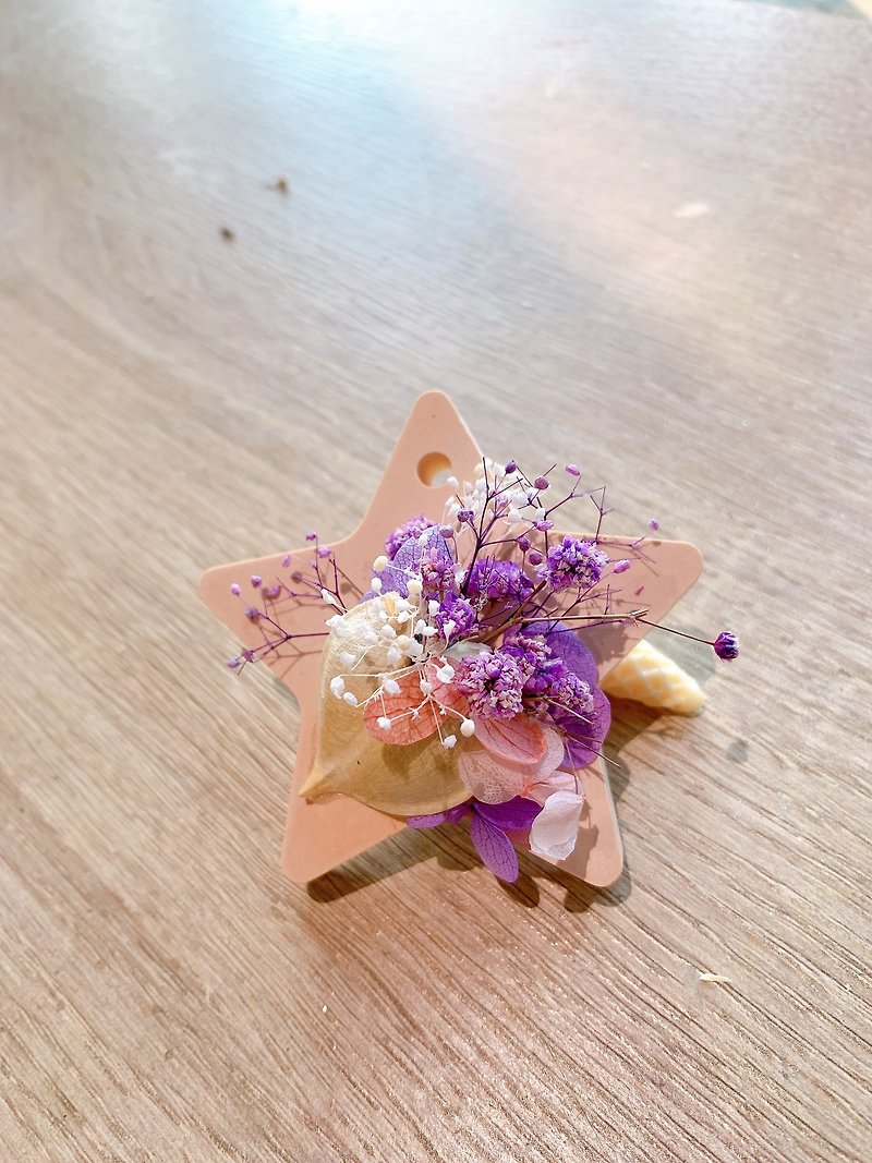 Lavender Fragrance Diffuse Stone Friendship Gift Wedding Small Things - Fragrances - Plants & Flowers Orange