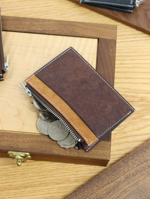 定番人気！ loose set card leather Italian Silver Pueblo Wallet Zip 小物