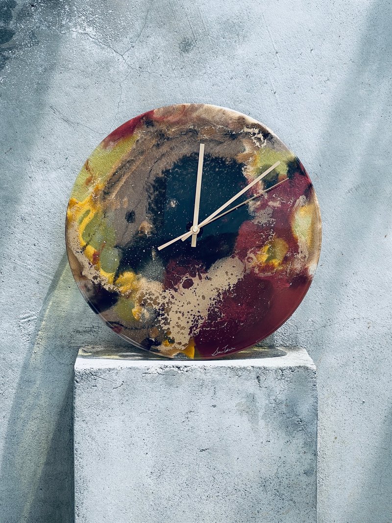1/17-4/7 華山快閃 | 33Creations 鑽瓷樹脂 Resin art | 時鐘 - 時鐘/鬧鐘 - 樹脂 多色