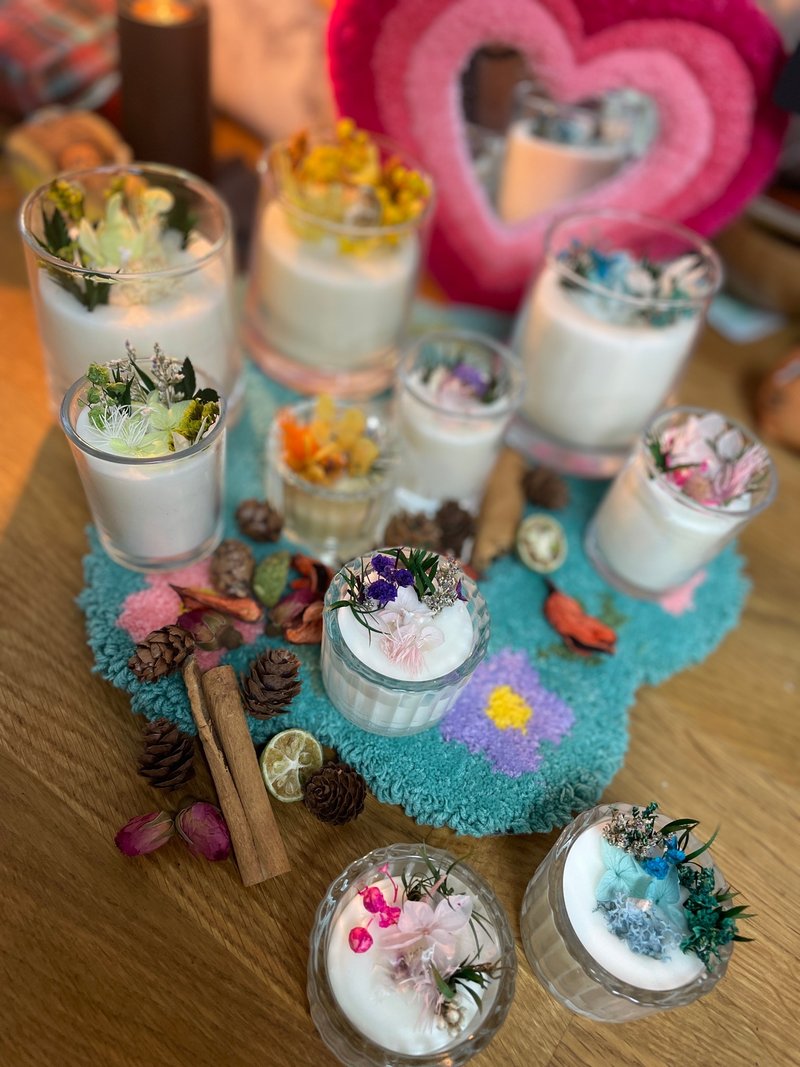 Soft Dreamy | Lavender Vanilla Cloud | Soy Wax Candle | Phthalate-Free Fragrance - เทียน/เชิงเทียน - ขี้ผึ้ง 