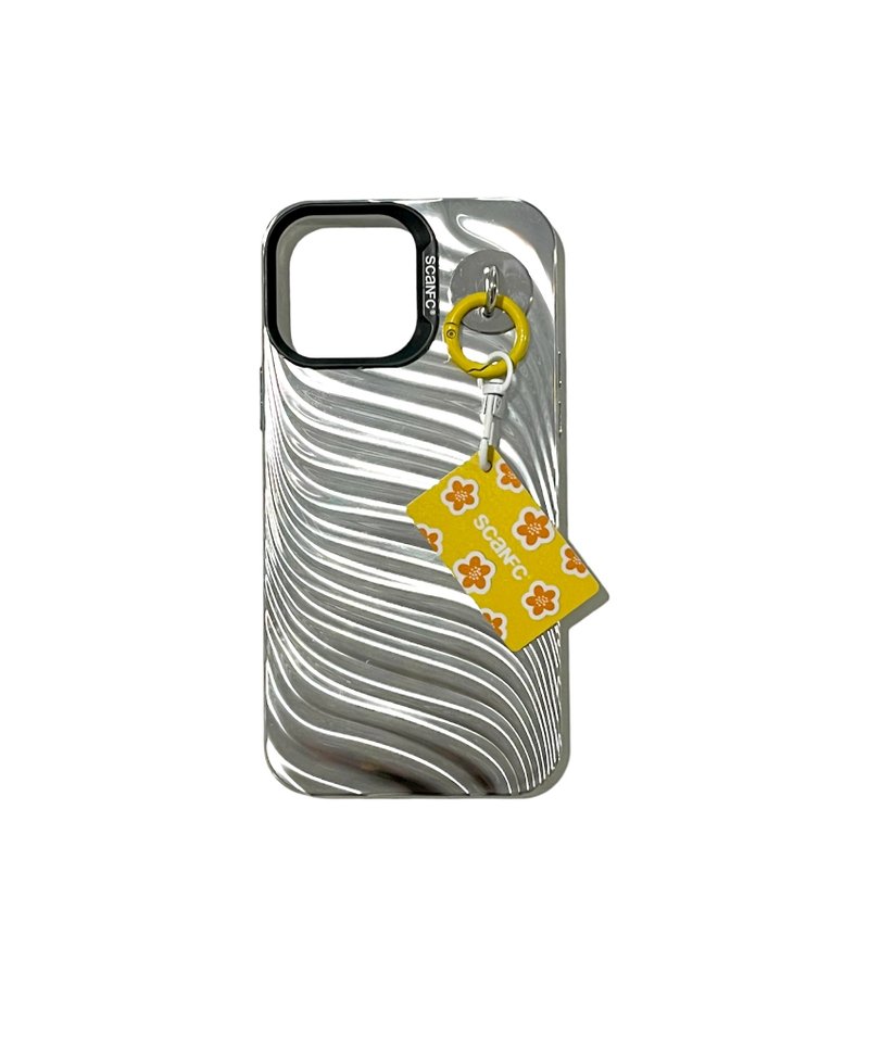 SCANFC mobile phone case with NFC keychain set (gold list title) - เคส/ซองมือถือ - วัสดุอื่นๆ 