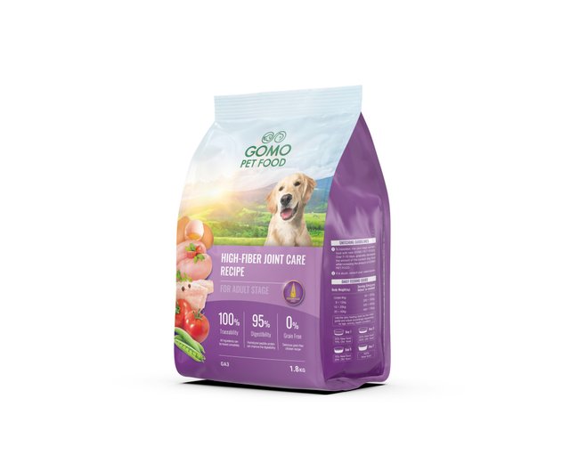 High fiber grain outlet free dog food