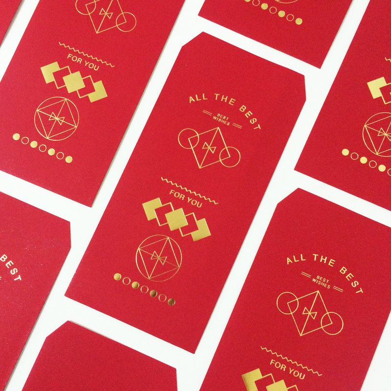紅包袋 Best Wishes - 紅包袋/春聯 - 紙 紅色