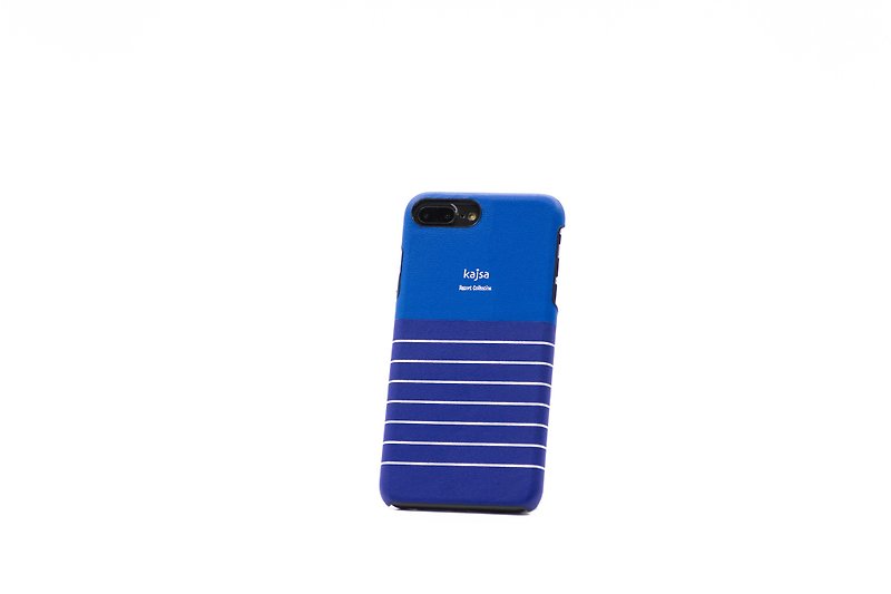 水手系列單蓋手機保護殼 藍 - 其他 - 真皮 藍色