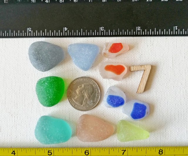 Rare Beach glass for Sea glass Jewelry.Genuine Sea glass Bulk.Real Sea glass  - Shop Sea glass for you Pottery & Glasswork - Pinkoi