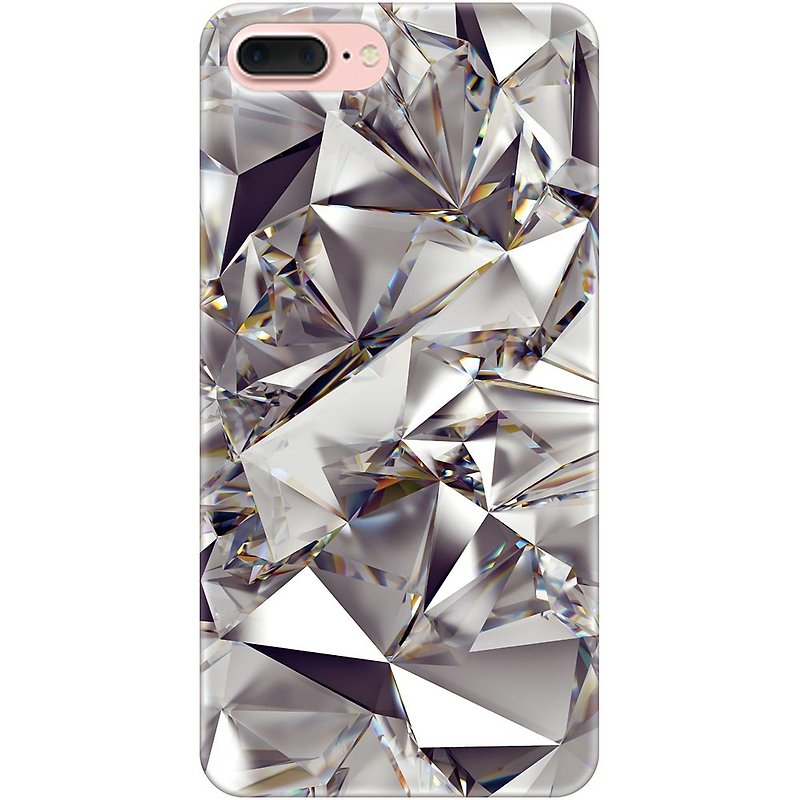New designer - [drill color] -3D full version of the hard shell "iPhone", AF15 * - Phone Cases - Plastic Silver