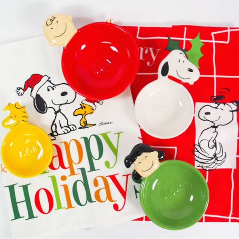 Snoopy Christmas Beiwan Kits - เครื่องครัว - เครื่องลายคราม 