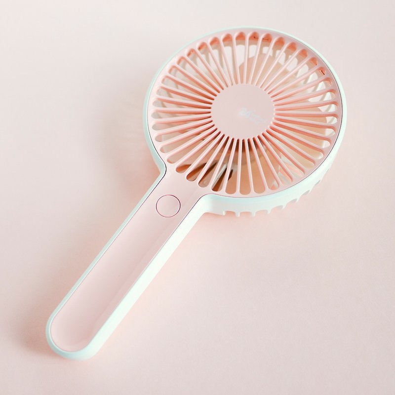 Summer Breeze Portable Fan- Rose Coral Pink - Electric Fans - Plastic Pink