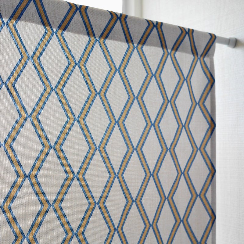 │Home Desyne│Made in Linen Style│Imitation Linen Texture│Long Door Curtain - Doorway Curtains & Door Signs - Polyester Multicolor