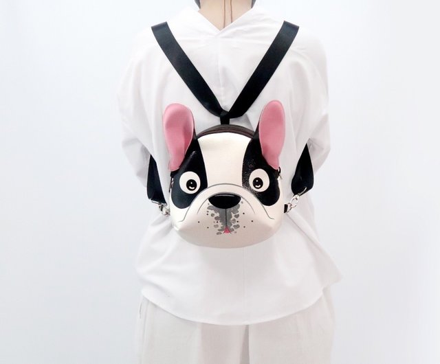 French bulldog outlet backpack