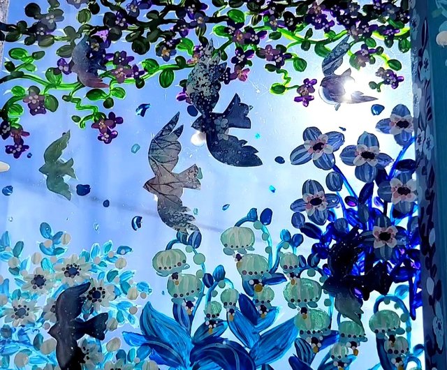 妖精と花をテーマにしたガラスオブジェ｜多彩で透明感あふれるアート作品 フラワーフェアリーズ 花の妖精たち・四季の詩 | 書店リコッタ