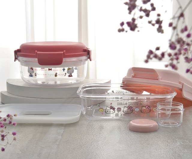 Hello Kitty Round Food Storage Containers