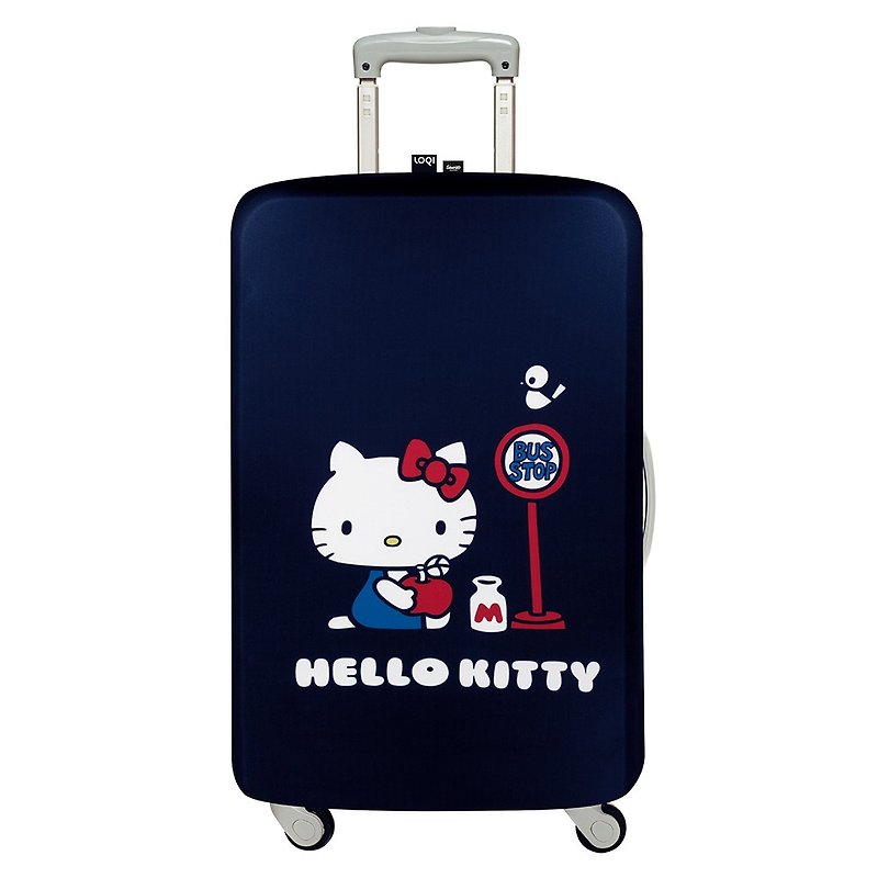 LOQI 行李箱外套-三麗鷗授權 HELLO KITTY巴士【L號】 - 行李箱/旅行袋 - 其他材質 多色