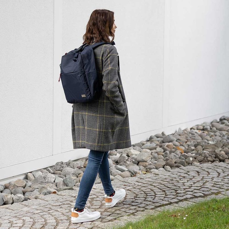 Business backpack GO URBAN LAPTOP RUCKSACK - กระเป๋าแล็ปท็อป - เส้นใยสังเคราะห์ สีน้ำเงิน