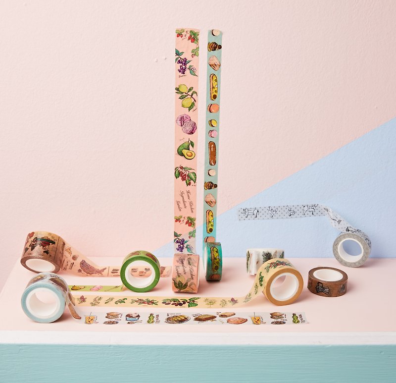 9 Washi Tapes Gift Pack - Washi Tape - Paper 