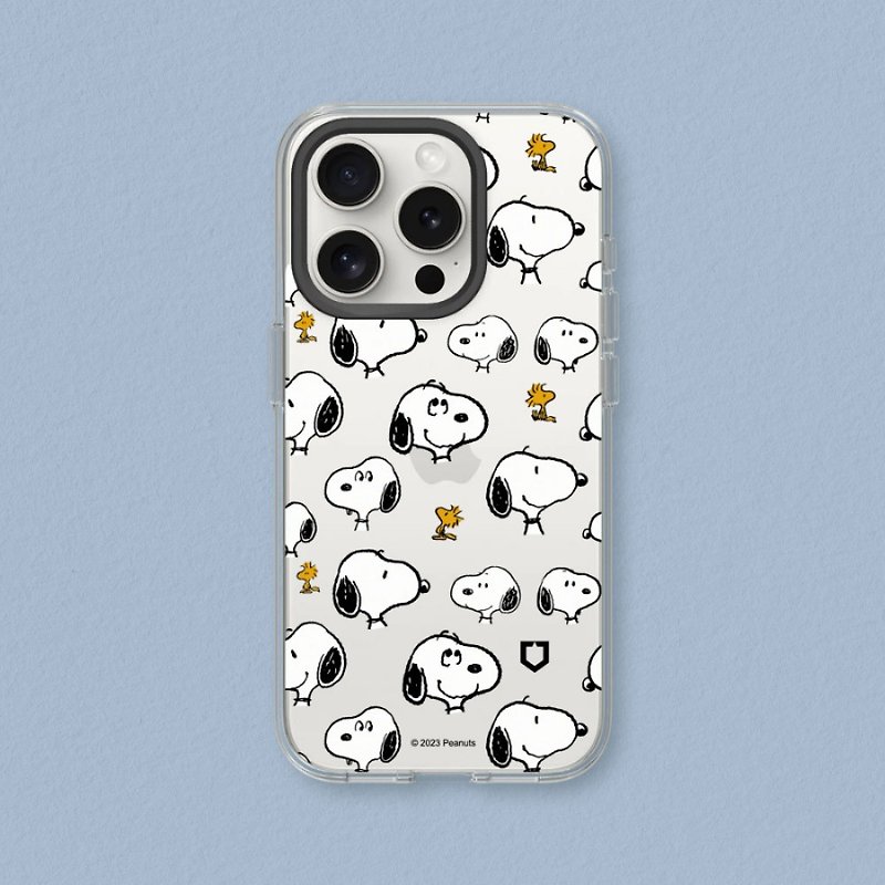 Clear mobile phone case∣Snoopy Snoopy/Sticker-Snoopy&Woodstuck for iPhone - Phone Accessories - Plastic Multicolor