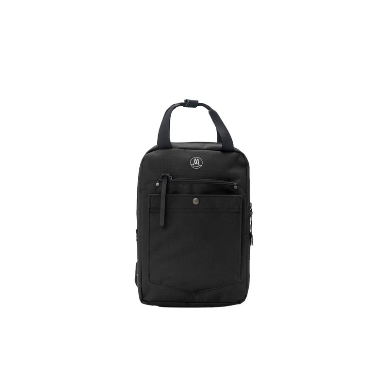 MORAL | Budd Backpack - Mini - Black Onyx - RSP - กระเป๋าเป้สะพายหลัง - วัสดุอีโค สีดำ