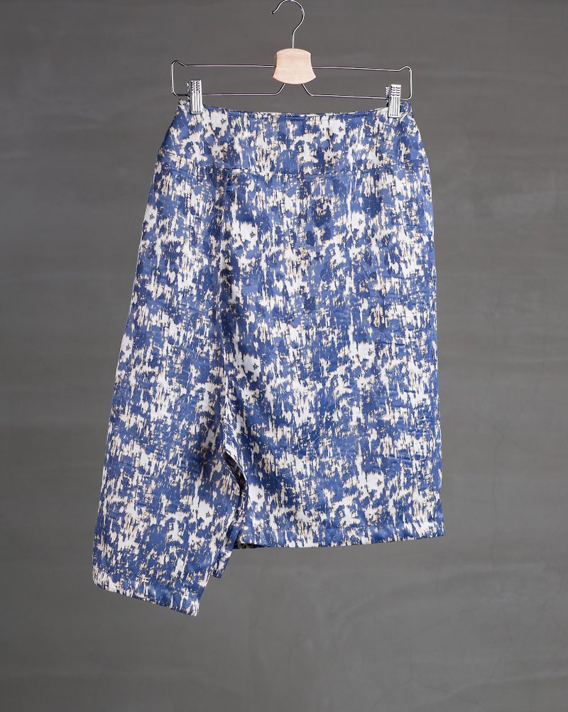 knee length skirt - Skirts - Cotton & Hemp 