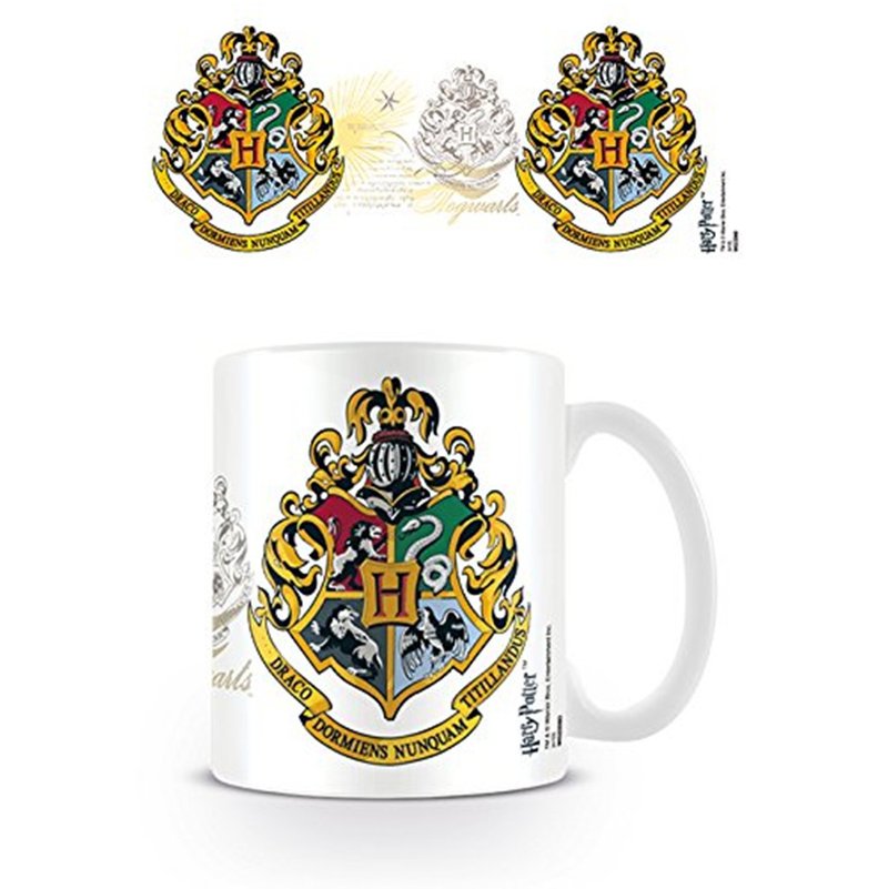 【哈利波特】霍格華茲校徽(彩色) HOGWARTS 馬克杯 - 咖啡杯/馬克杯 - 陶 多色