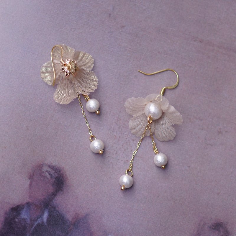 Winifred - Earrings & Clip-ons - Other Materials Gold