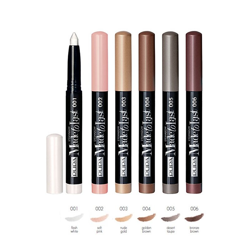 【PUPA】Dazzling Pearlescent Waterproof Eyeshadow Pencil 1.4g (Multiple Colors Available) - Eye Makeup - Other Materials Multicolor