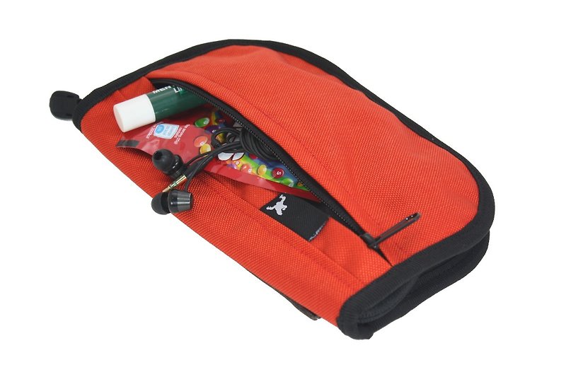 Greenroom136 OttoBook Travel - กระเป๋าสตางค์ - วัสดุอื่นๆ สีส้ม
