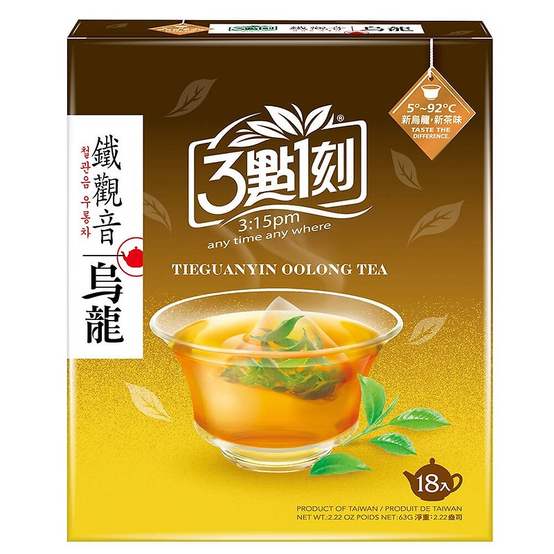 [3:1 tick] Tieguanyin Oolong Tea 18pcs/box - Tea - Other Materials Orange