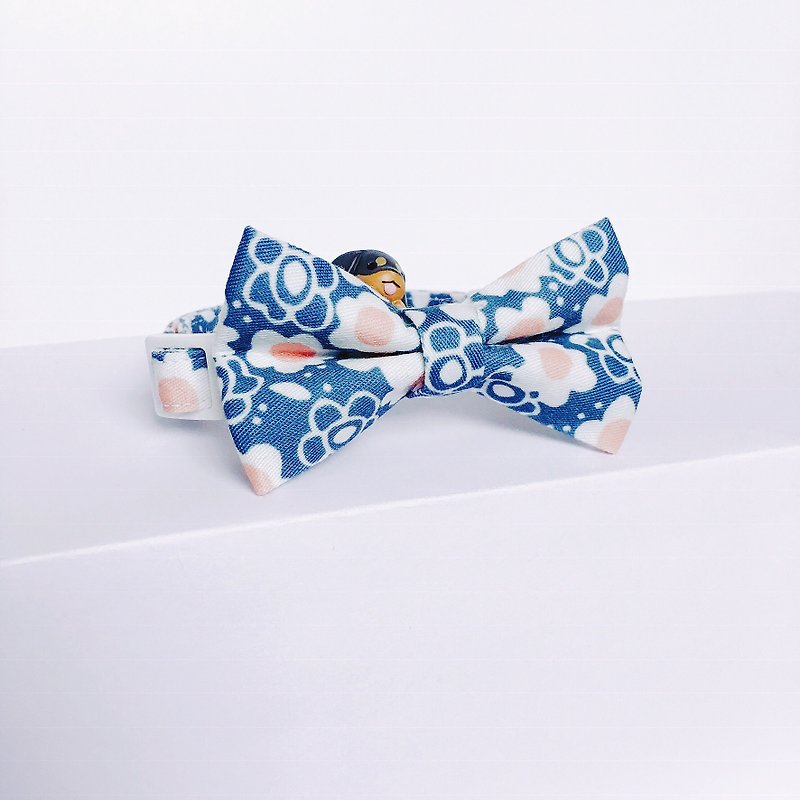 MaoFenBiBi Mind Ocean - Handmade Collar & Handmade Collar - Collars & Leashes - Cotton & Hemp 