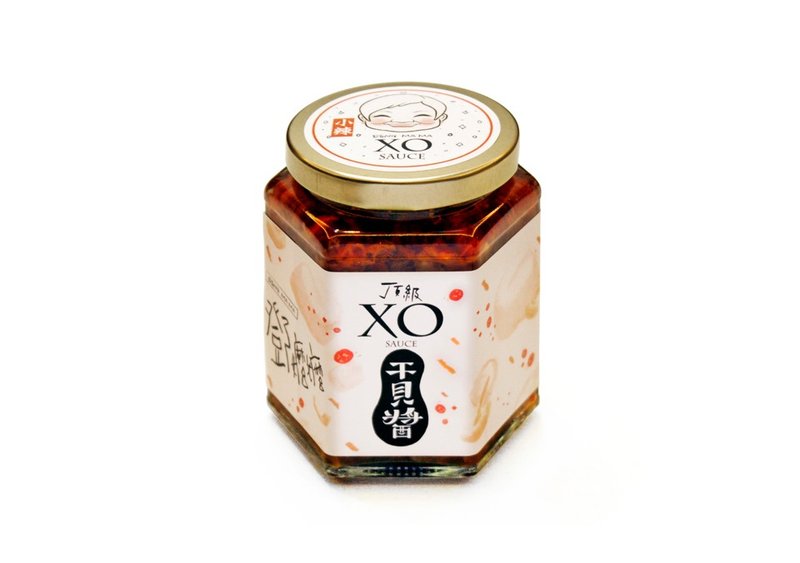 鄧嬤嬤 頂級XO干貝醬/最佳伴手禮/單瓶盒裝/小辣 - 醬料/調味料 - 新鮮食材 紅色