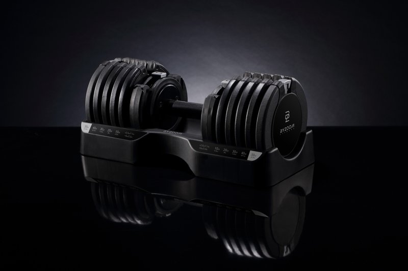 Pure Series 25kg(55LB) 15段重量 可調式啞鈴 (黑) - 運動/健身器材 - 其他金屬 黑色