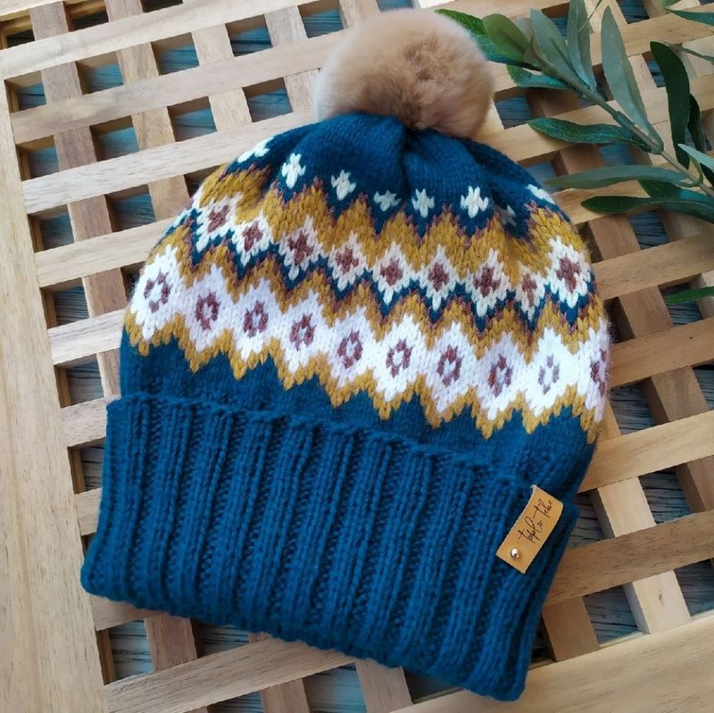 Knitting hat pattern/ Digital download - 手工藝教學/工具書 - 其他材質 