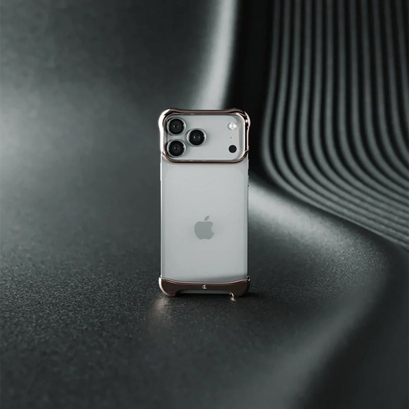 ARC | Arc Pulse iPhone 17 Pro 手機殼 玫瑰銅 - 手機殼/手機套 - 鋁合金 咖啡色