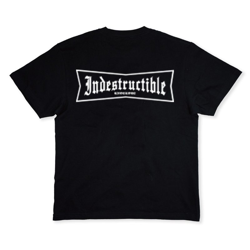 【Knockout】Indestructible short-sleeved T-shirt retro knight old school  - Men's T-Shirts & Tops - Cotton & Hemp 