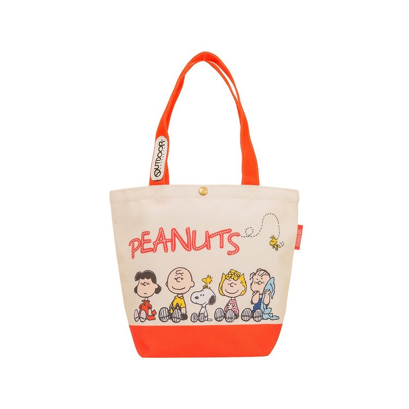 【OUTDOOR】SNOOPY shopping bag-off-white ODP19F06BG - Handbags & Totes - Polyester 
