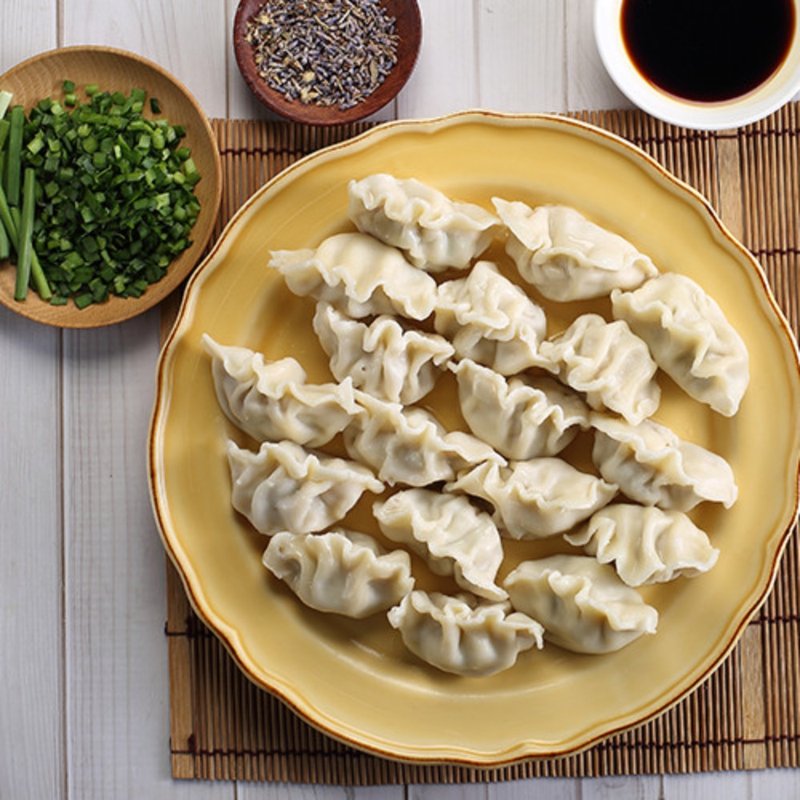 【香草豬】韭菜大水餃 - 水餃/滷味/熟食 - 其他材質 
