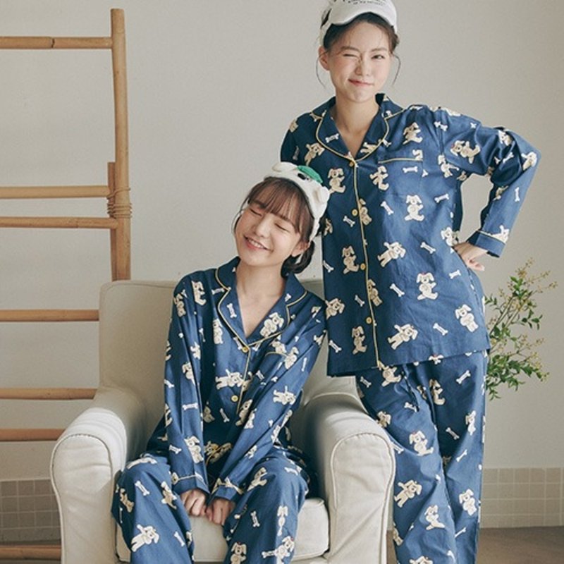 Romane MonagustA one-piece pajama pants - จัมพ์สูท - ผ้าฝ้าย/ผ้าลินิน 